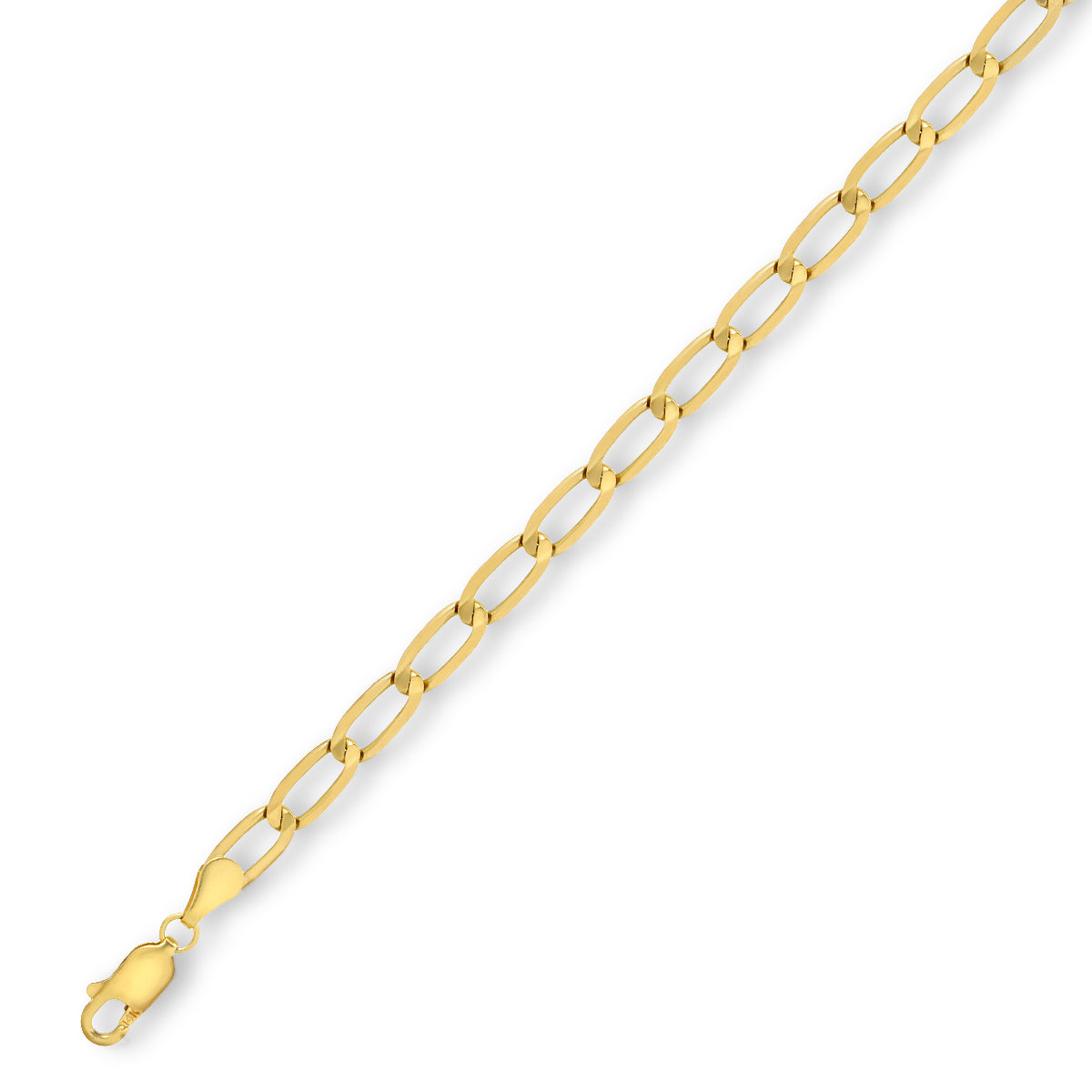 Chains - Yellow Open Link | Crown Gold Inc. Wholesale Gold Jewelry