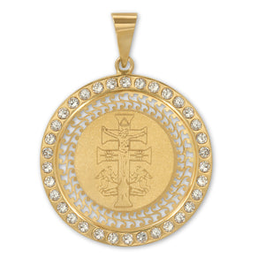crown-gold - pendant