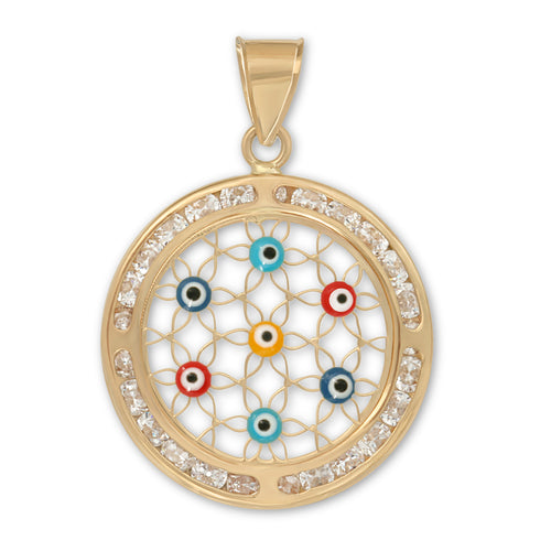 crown-gold - pendant