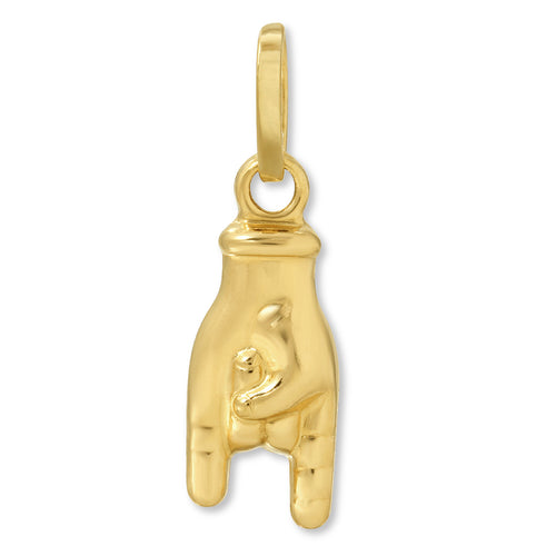 crown-gold - pendant