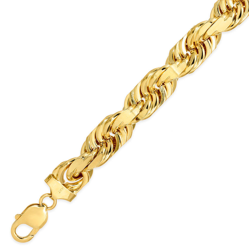 15.0mm Yellow Solid Rope