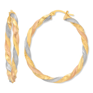 crown-gold - Earrings